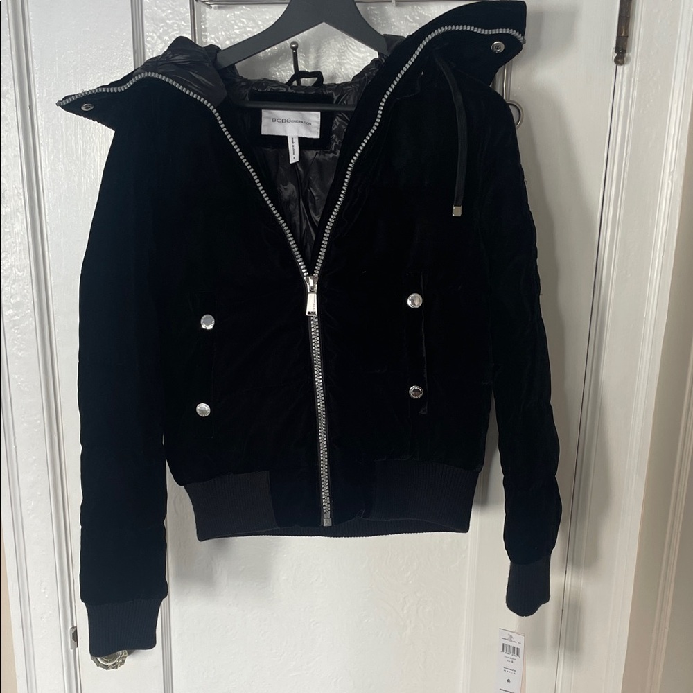 BCBGeneration Black Puffer Jacket